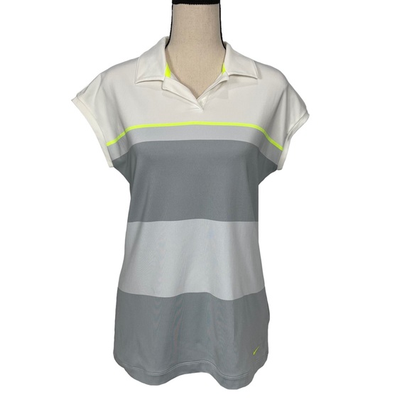 Nike Women's Tour Performance Colorblock Golf Top Size Medium - Picture 7 of 7